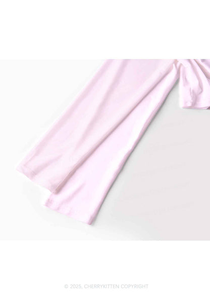 Princess Doll Y2K Mesh Long Sleeve Crop Top Cherrykitten