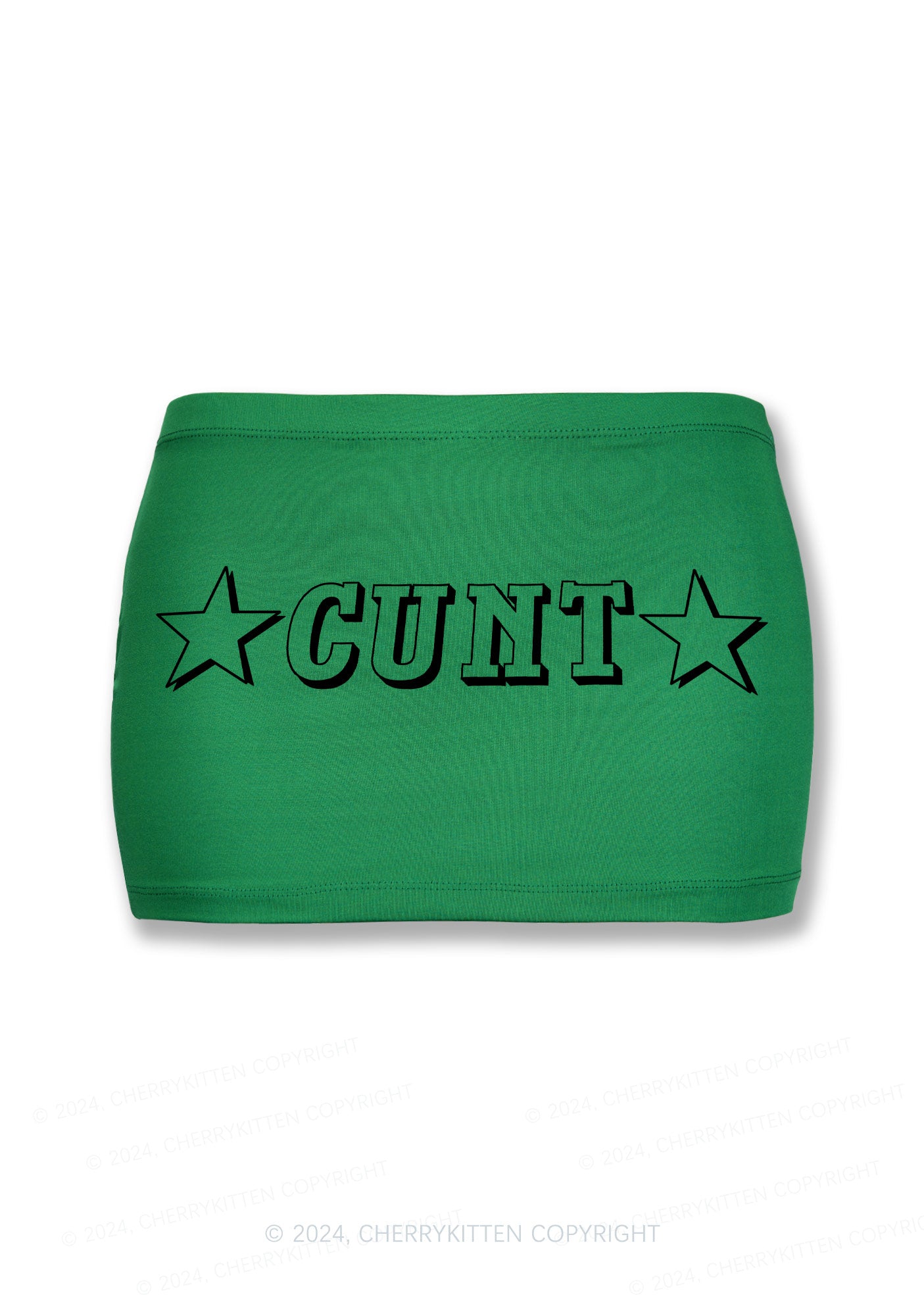 Star Count Y2K Mini Hip Skirt Cherrykitten