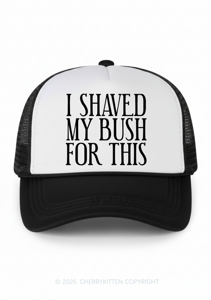 I Shaved My Bush For This Y2K Colorblock Trucker Hat Cherrykitten