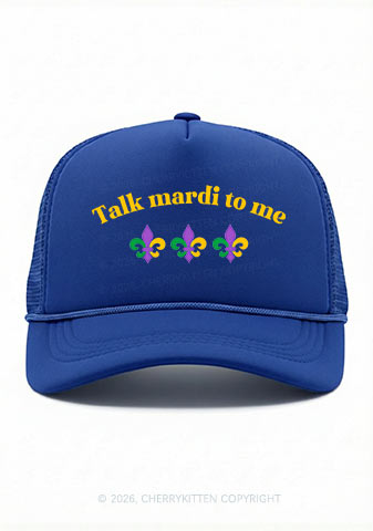 Talk Mardi To Me Y2K Trucker Hat Cherrykitten