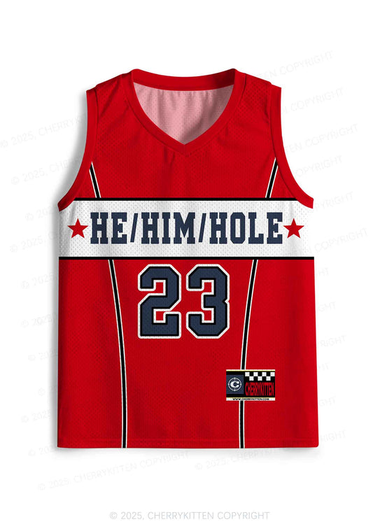 Custom He Him Hole Pride Y2K Sport Jersey Tank Cherrykitten