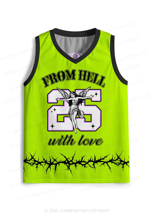 Custom Thorn Hell Love Y2K Sport Jersey Tank Cherrykitten
