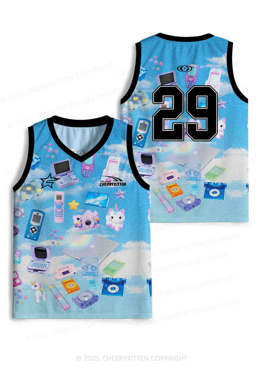 Custom Punk Digital Y2K Sport Jersey Tank Cherrykitten