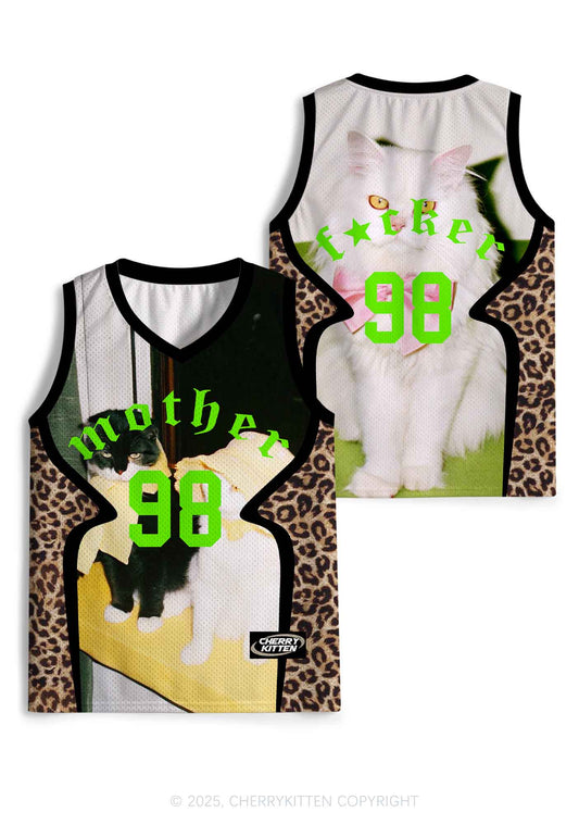 Custom Cats Friend Y2K Sport Jersey Tank Cherrykitten