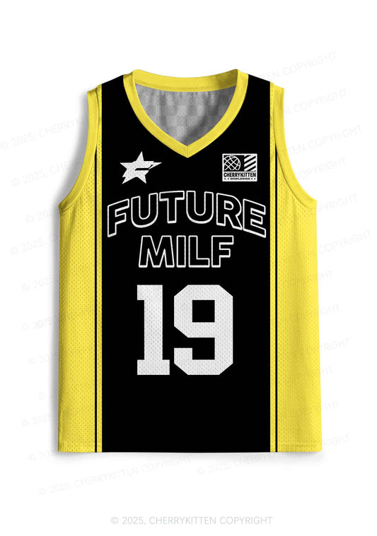 Custom Black Future Mxxf Y2K Sport Jersey Tank Cherrykitten