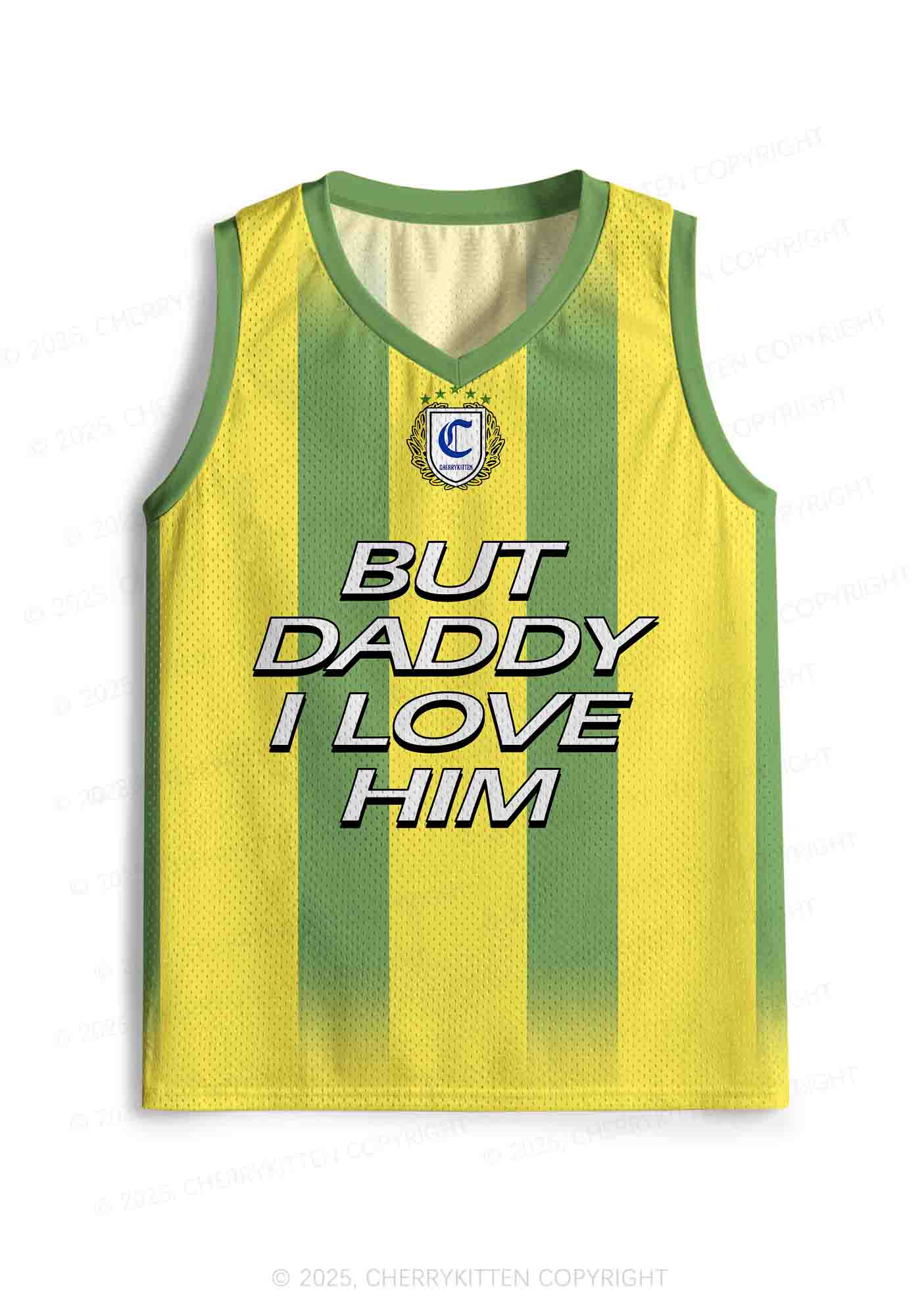 Custom But Daddy I Love Him Y2K Sport Jersey Tank Cherrykitten