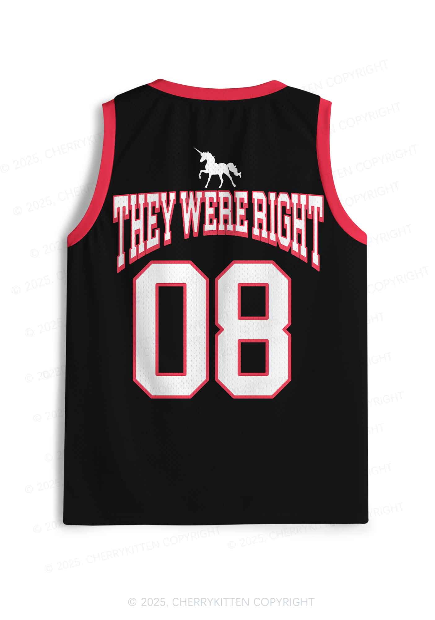 Custom They Were Right Pride Y2K Sport Jersey Tank Cherrykitten