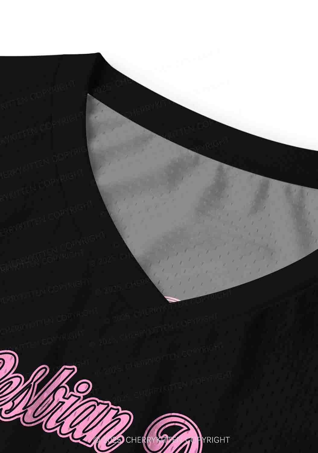 Custom Pink Lesbian Princess Pride Y2K Sport Jersey Tank Cherrykitten