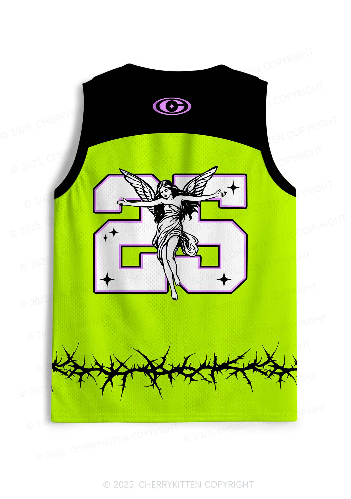 Custom Thorn Hell Love Y2K Sport Jersey Tank Cherrykitten