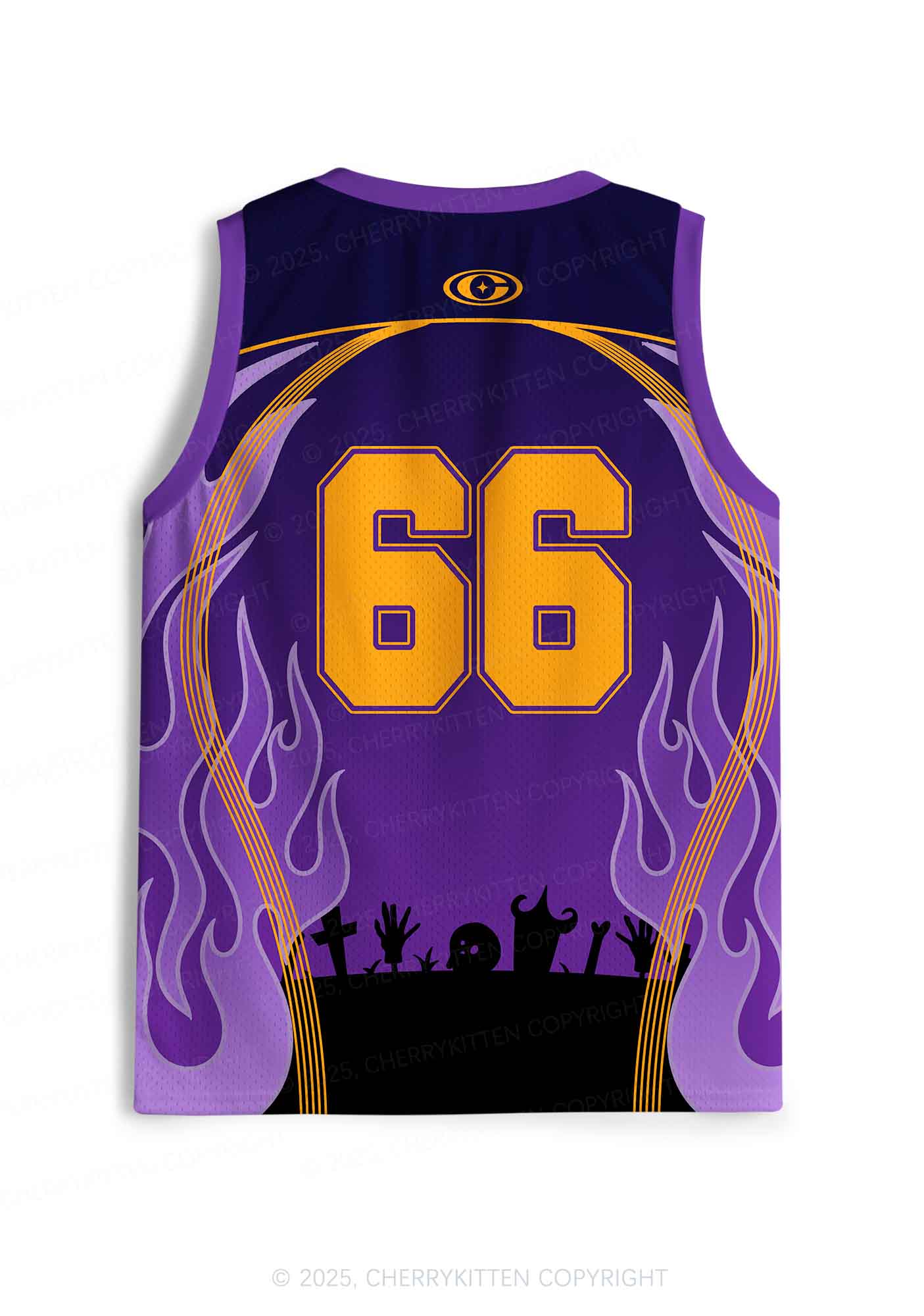 Custom Halloween Hope Your Abuser Dies Y2K Sport Jersey Tank Cherrykitten
