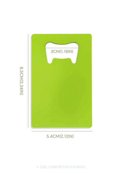 Open Drama Y2K Credit Card Bottle Openers Cherrykitten