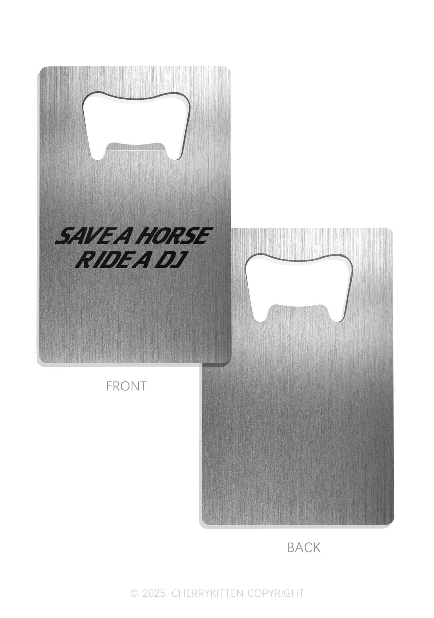 Ride A DJ Y2K Credit Card Bottle Openers Cherrykitten