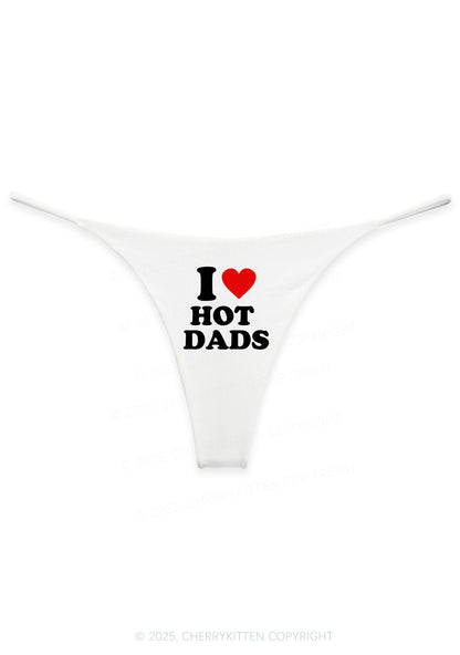 I Love Hot Dads Y2K Bikini String Thong Cherrykitten