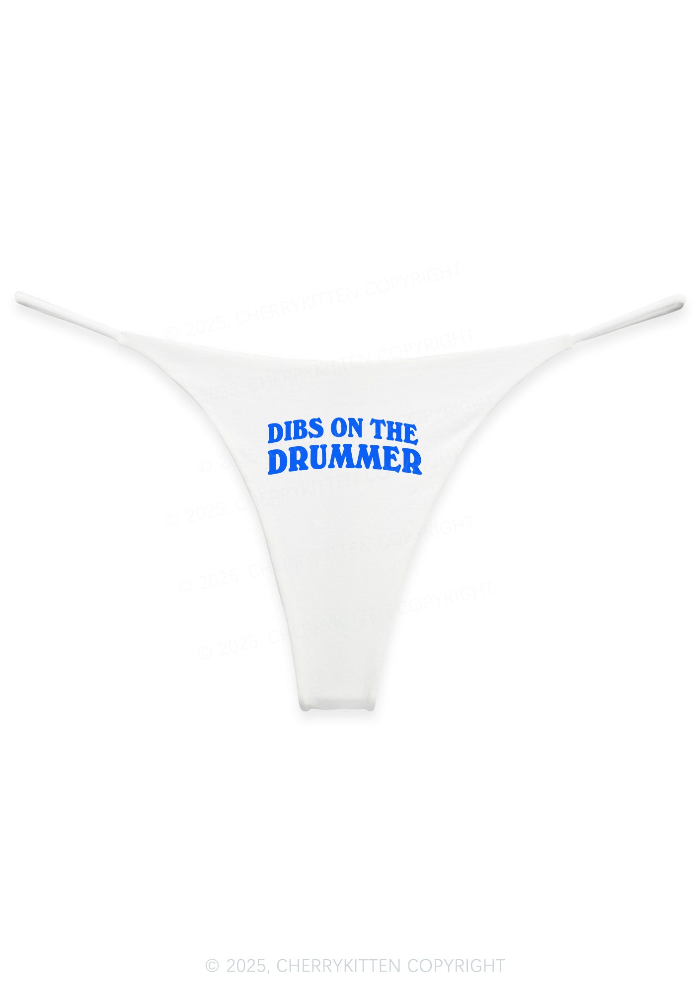 Dibs On The Drummer Y2K Bikini String Thong Cherrykitten