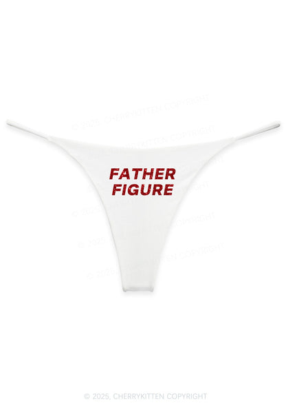 Glitter Father Figure Y2K Bikini String Thong Cherrykitten