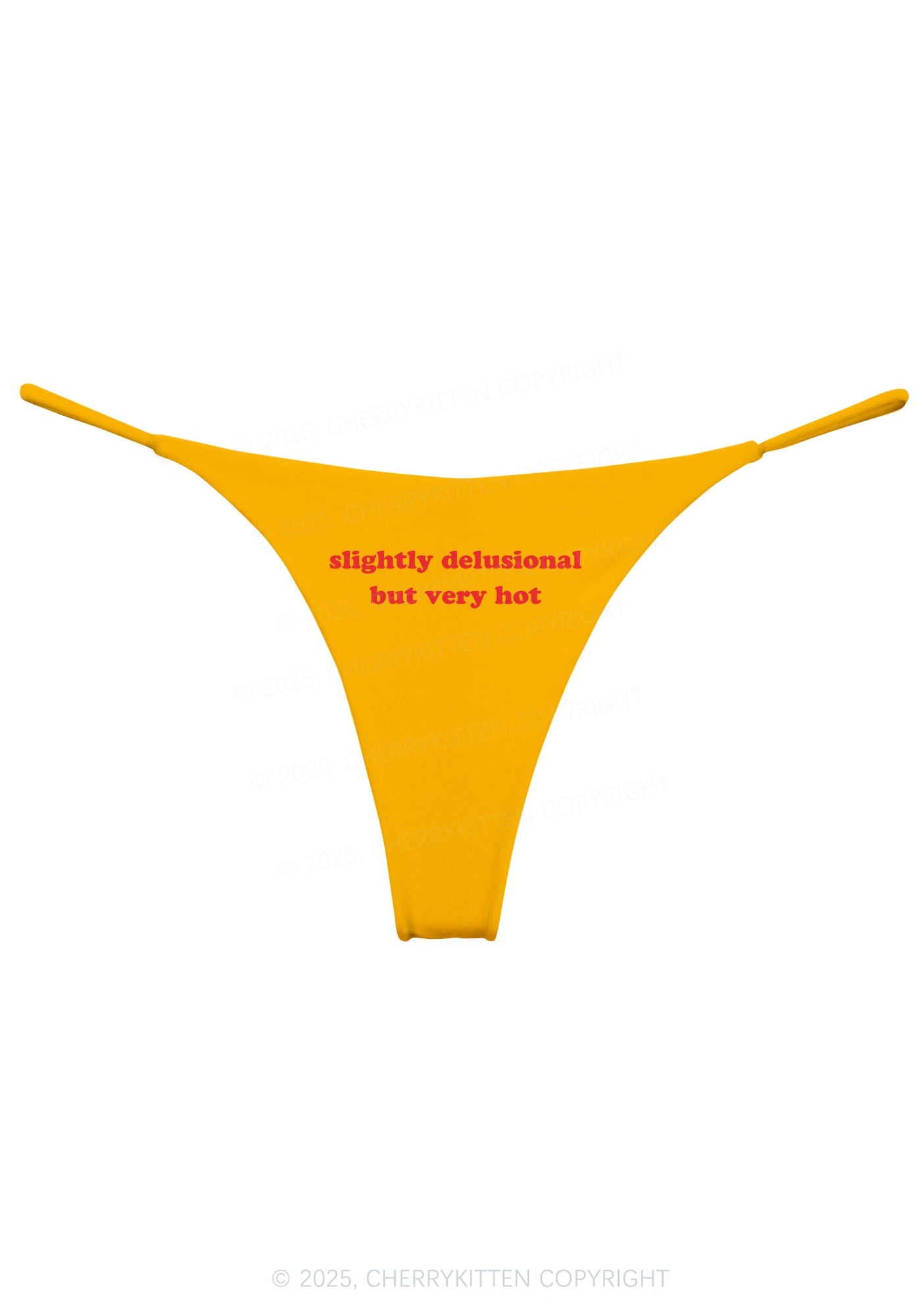 Slightly Delusional But Very Hot Y2K Bikini String Thong Cherrykitten