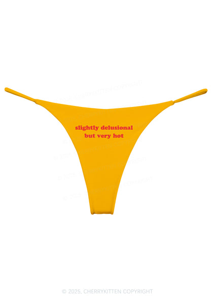 Slightly Delusional But Very Hot Y2K Bikini String Thong Cherrykitten