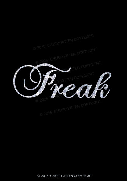 Glitter Freak Y2K Bikini String Thong Cherrykitten