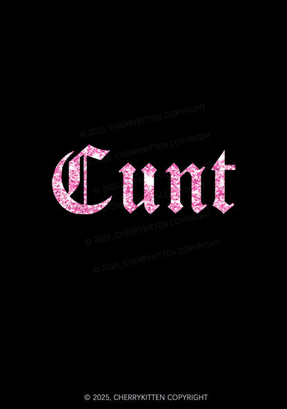 Glitter Cxxt Y2K Bikini String Thong Cherrykitten