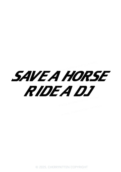 Ride A DJ Y2K Bikini String Thong Cherrykitten