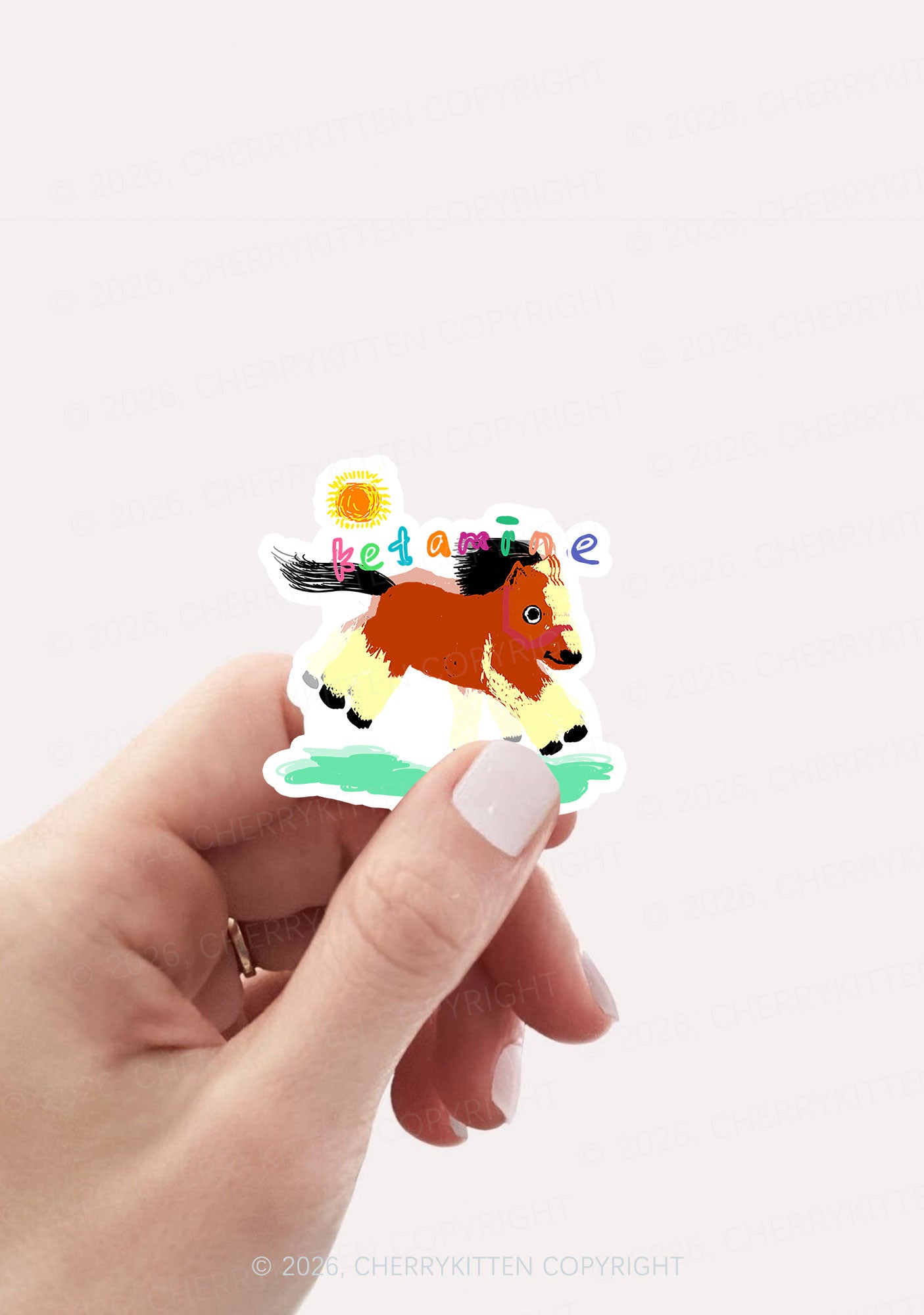 Cherrykitten Stoner Vibes Y2K Stickers Pack Of 9