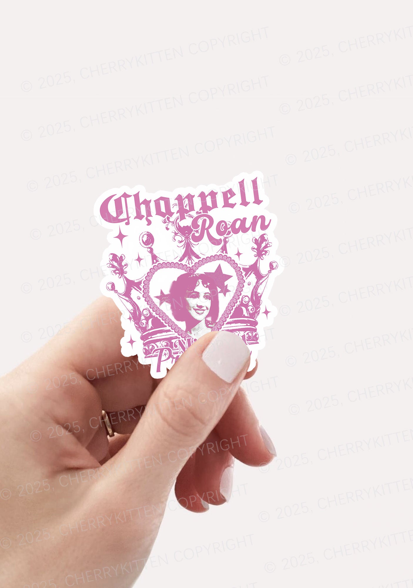 CR Princess 1Pc Y2K Sticker Cherrykitten