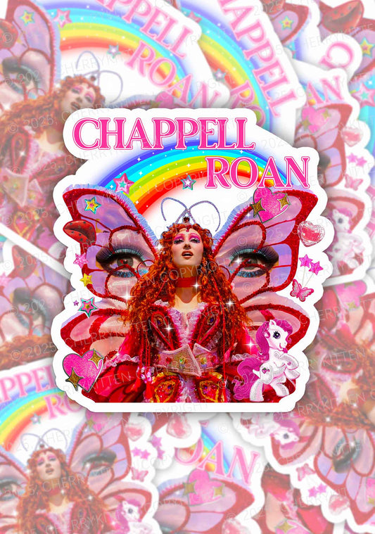 CR Fairy Tour 1Pc Y2K Sticker Cherrykitten