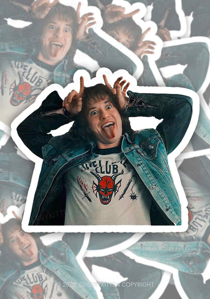 EM Hell Club Prankster 1pc Y2K Sticker Cherrykitten