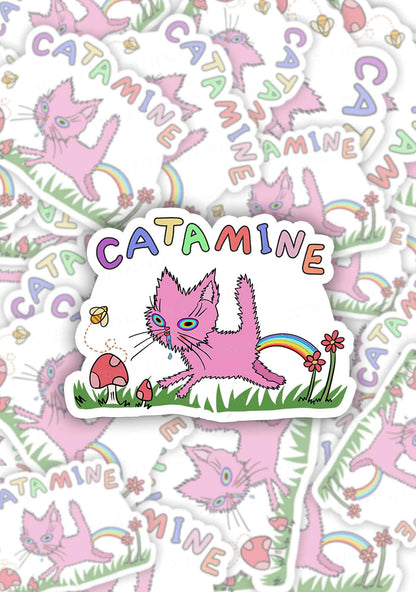 Cherrykitten Stoner Vibes Y2K Stickers Pack Of 9
