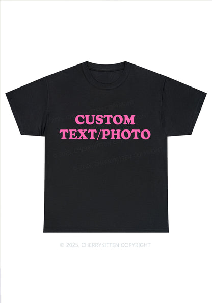 Custom Personalized Text Chunky Shirt