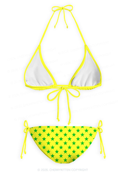 Lady Lover Pride Y2K Print Bikini Set Cherrykitten