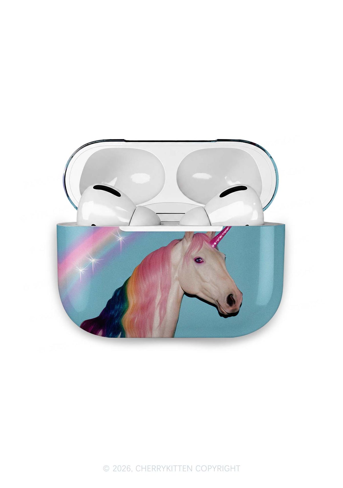 Colorful Unicorn Y2K Earphone Case Cherrykitten