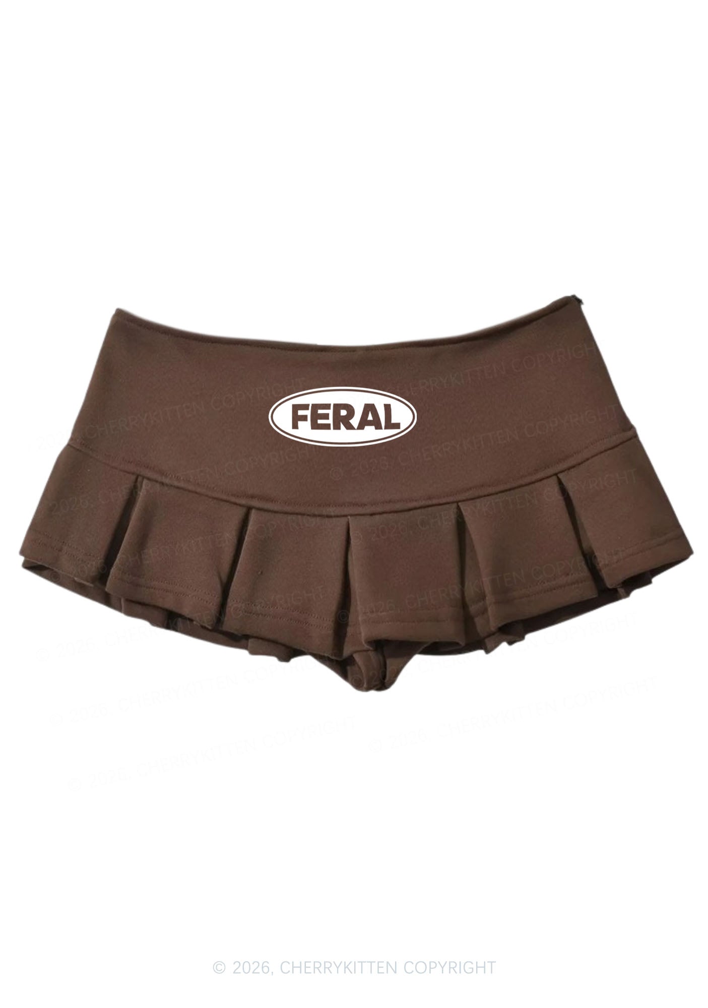 Feral Y2K Mini Pleated Skirts Cherrykitten