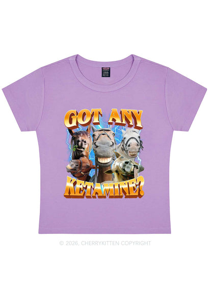 Got Any Kxxamine Y2K Baby Tee Cherrykitten