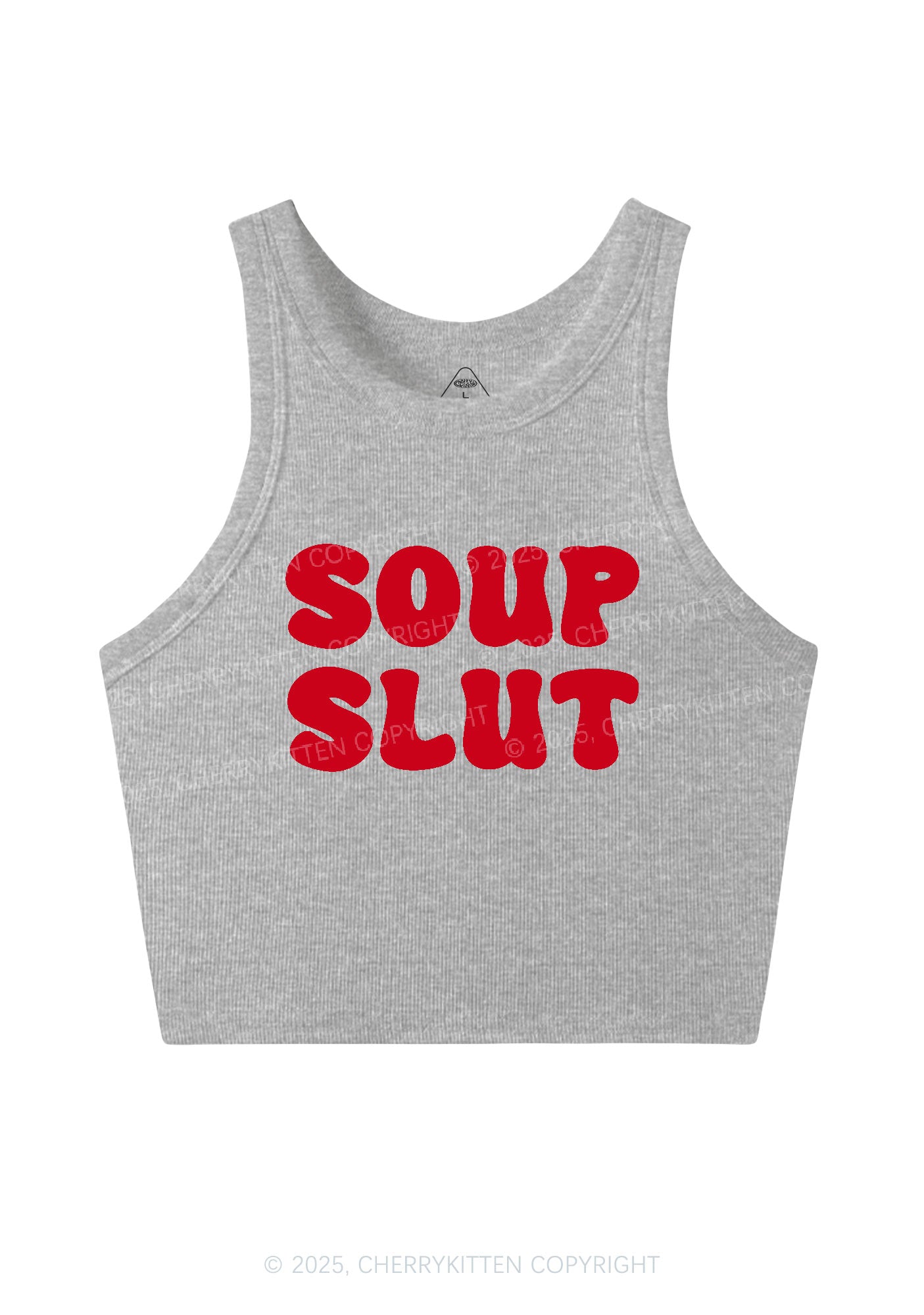 Soup Slxt Y2K Crop Tank Top Cherrykitten