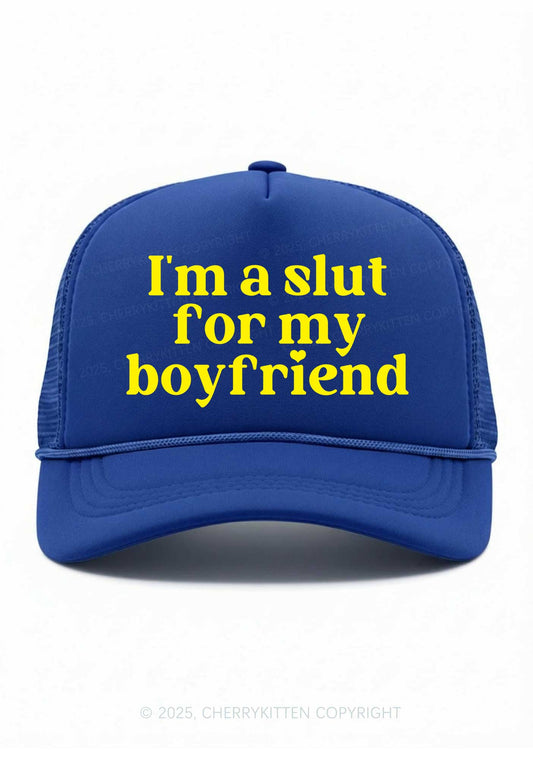 Slxt For My BF Valentine's Day Y2K Trucker Hat Cherrykitten