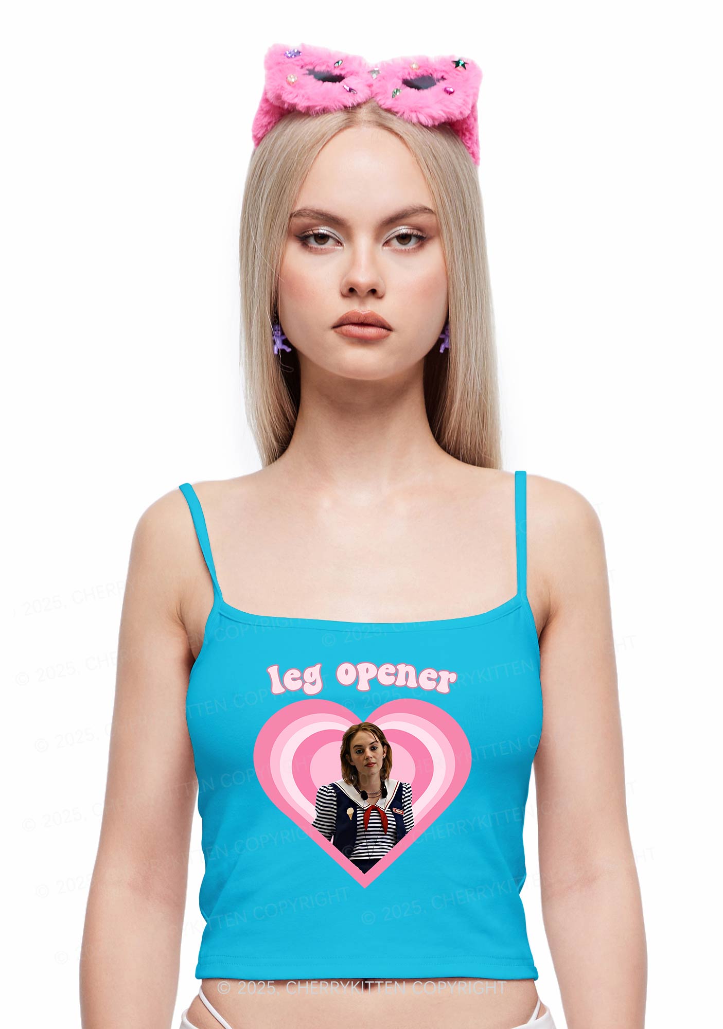 Leg Opener Pride Y2K Spaghetti Strap Cami Cherrykitten