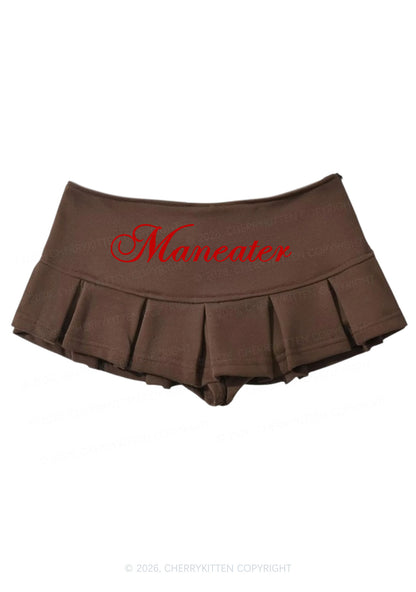 Maneater Y2K Mini Pleated Skirts Cherrykitten
