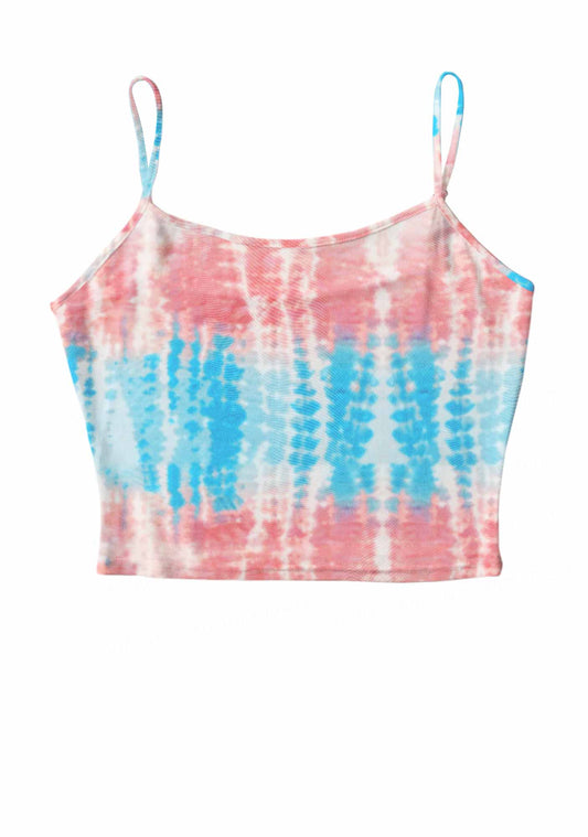 Tie Dye Trans Pride Y2K Mesh Cami Tank Cherrykitten