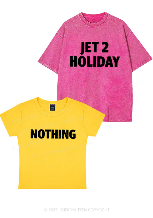 Jet Holiday Nothing Y2K Valentine's Day Couple Shirt Cherrykitten
