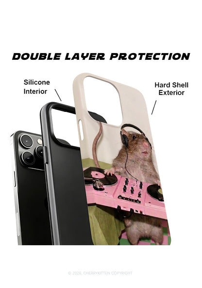 Dj Rat Pink Turntable Y2K Phone Case Cherrykitten