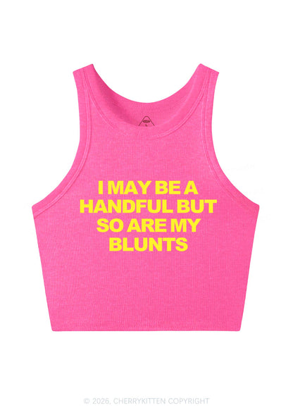 Handful Blunts Y2K Crop Tank Top Cherrykitten