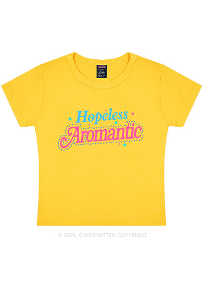 Hopeless Aromantic Pride Y2K Baby Tee Cherrykitten