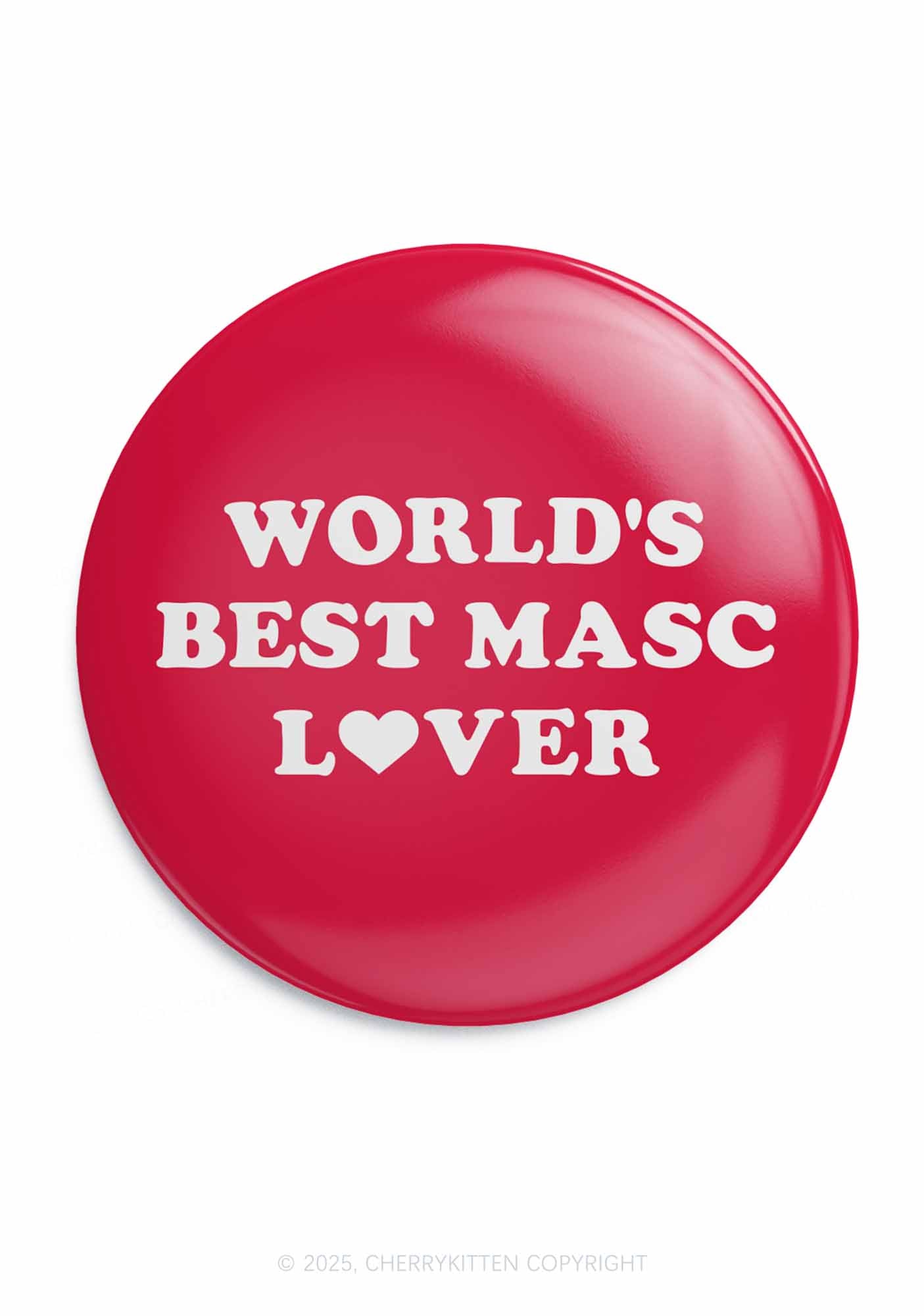 Worlds Best Masc Lover Pride 1Pc Y2K Pin Badge Cherrykitten