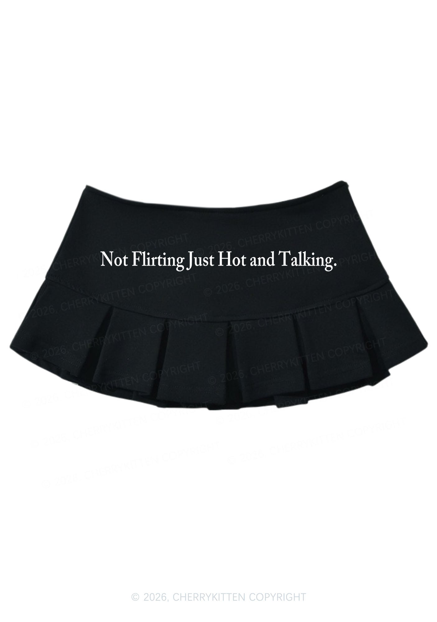 Just Hot And Talking Y2K Mini Pleated Skirts Cherrykitten