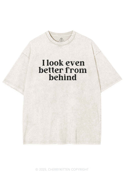 Look Better From Behind Y2K Shirts Washed Tee Cherrykitten