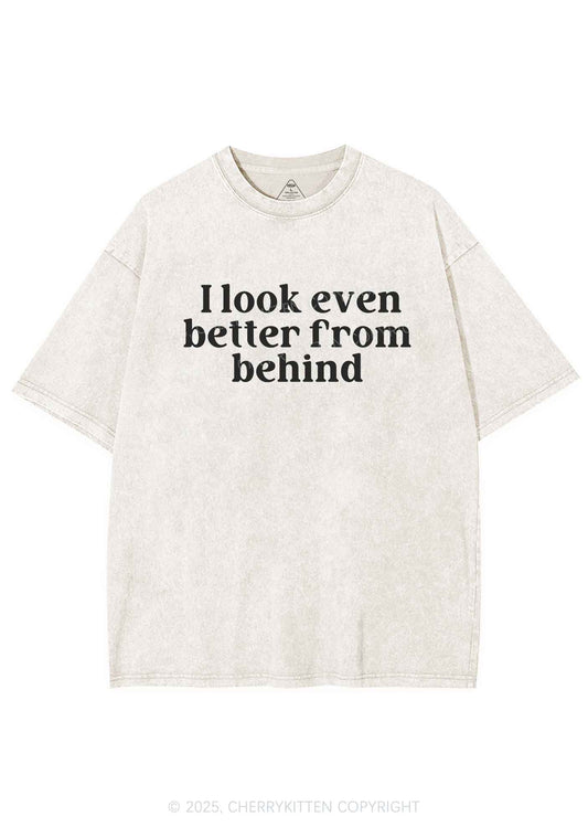 Look Better From Behind Y2K Shirts Washed Tee Cherrykitten