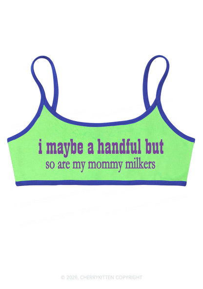 Handful Mommy Milkers Y2K Super Crop Cami Cherrykitten
