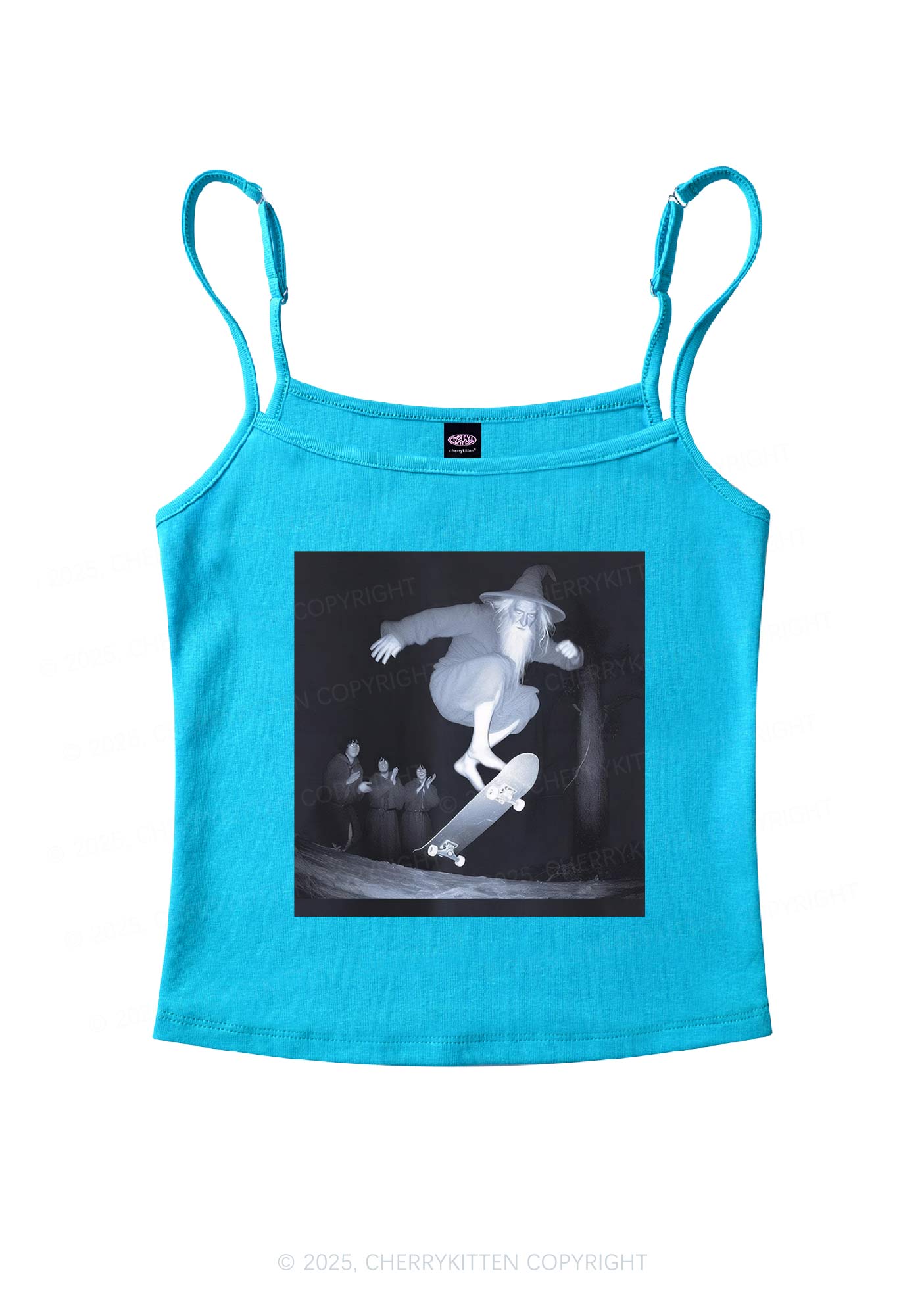 Skating Wizard Y2K Spaghetti Strap Cami Cherrykitten