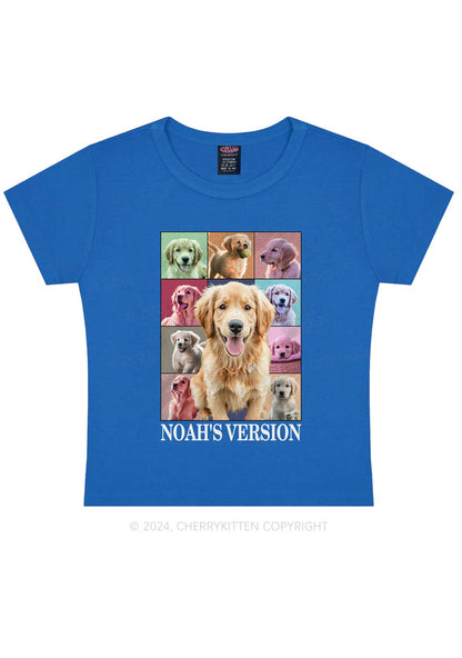 Custom Pets Version Y2K Baby Tee Cherrykitten